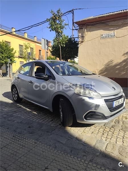 Usado Peugeot 208 Business-Line 68 CV (50 kW) 2016 Gris / plata Utilitario