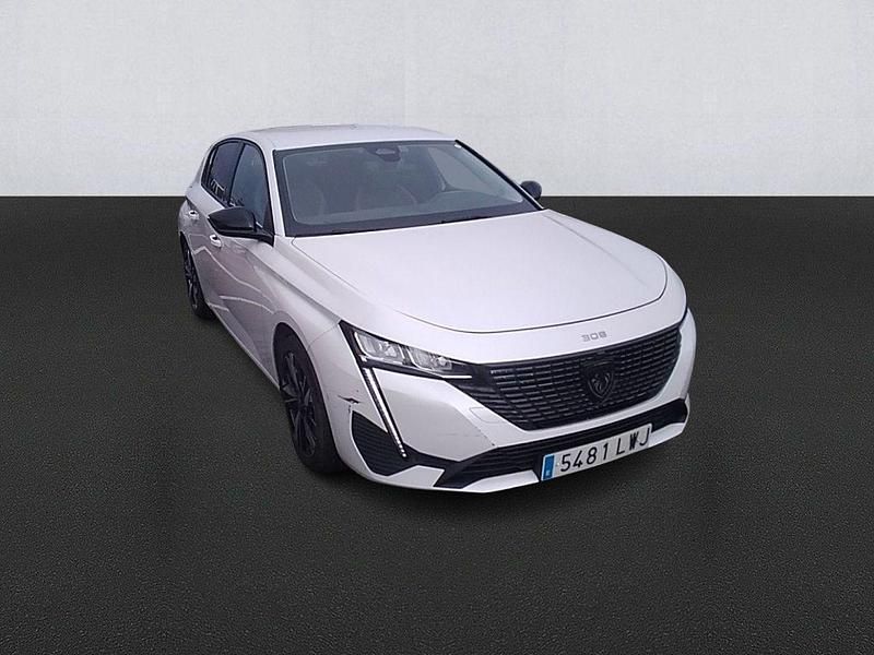 Usado Peugeot 308 Allure 130 CV (95 kW) 2022 Blanco Utilitario
