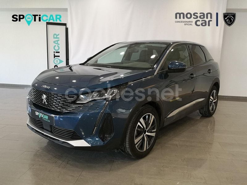 Azul Usado 2023 Peugeot 3008 Allure SUV | 22.700 € (Precio justo) - Imagen 1/3