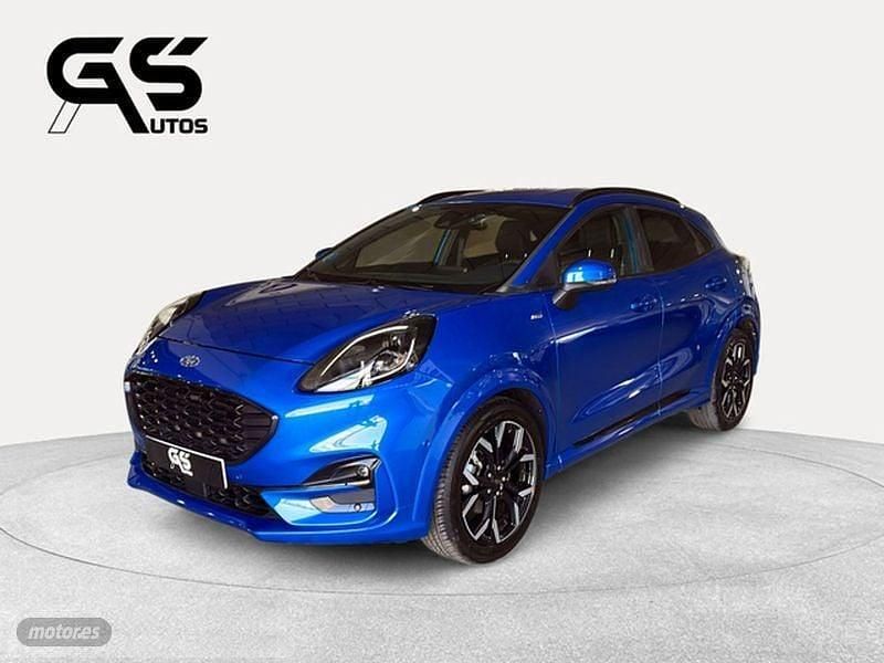 Azul Usado 2022 Ford Puma ST-Line SUV | 19.400 € (Precio justo) - Imagen 1/4