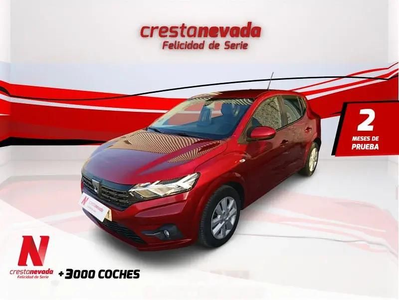 Usado Dacia Sandero Comfort 100 CV (73 kW) 2022 Rojo Utilitario