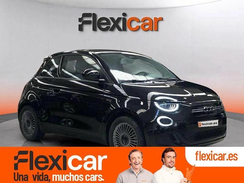 Negro Usado 2021 Fiat 500e Icon Utilitario | 13.490 € (Precio justo) - Imagen 1/4