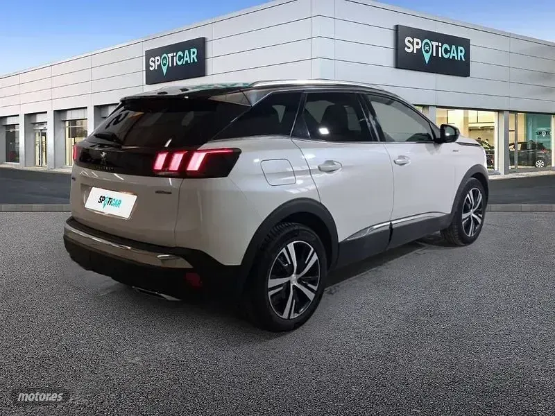 Usado Peugeot 3008 GT-line 130 CV (95 kW) 2018 Blanco SUV