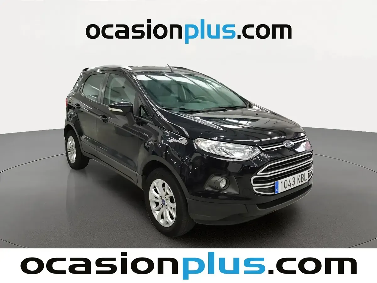 Usado Ford Ecosport Trend 95 CV (69 kW) 2017 Negro SUV