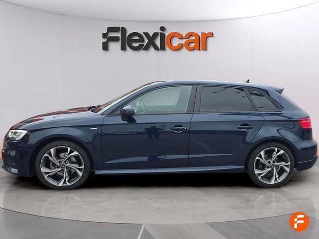 Usado Audi A3 150 CV (110 kW) 2019 Azul Berlina