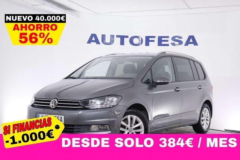 Gris Usado 2016 VW Touran Monovolumen | 17.450 € (Buen precio) - Imagen 1/4