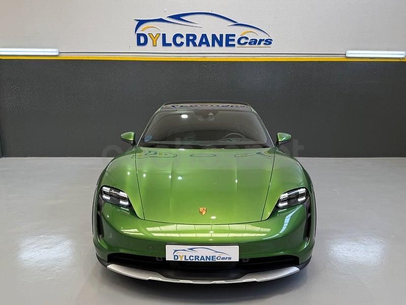 Usado Porsche Taycan Cross Turismo 300 kW (408 CV) 2023 Verde Familiar