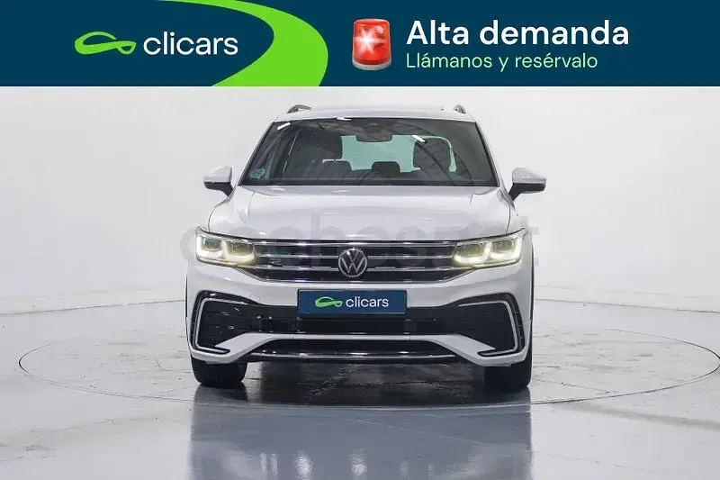 Usado VW Tiguan Allspace R-line 150 CV (110 kW) 2022 Blanco SUV