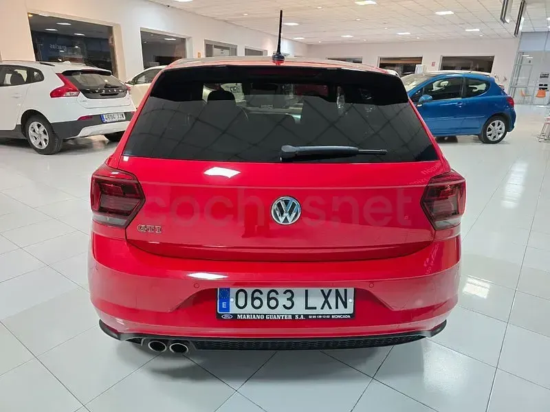 Usado VW Polo GTI 200 CV (147 kW) 2019 Rojo Utilitario