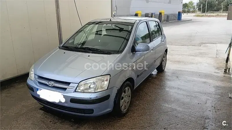 Usado Hyundai Getz 82 CV (60 kW) 2003 Gris / plata Utilitario