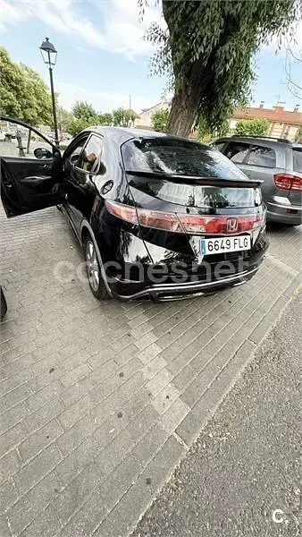 Usado Honda Civic Sport 140 CV (102 kW) 2007 Negro Berlina