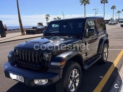 Usado Jeep Wrangler Sahara 270 CV (198 kW) 2021 Negro SUV