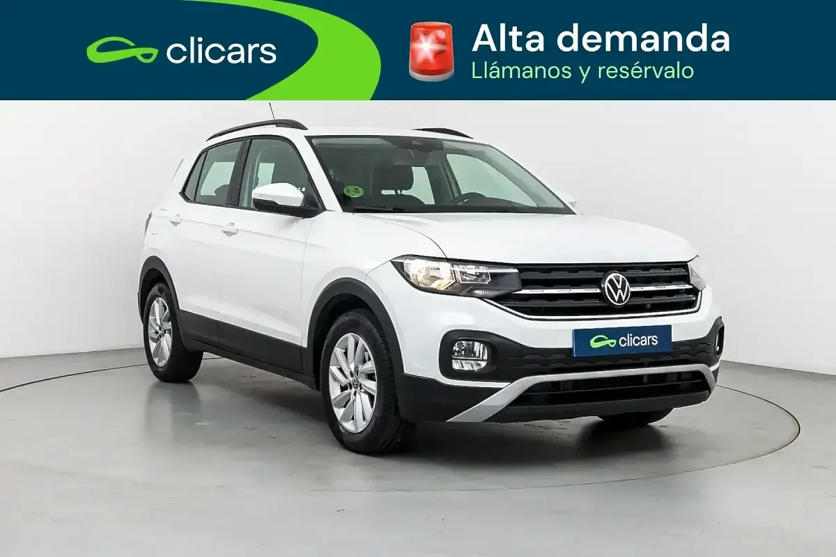 Usado VW T-Cross Advance 110 CV (80 kW) 2021 Blanco SUV