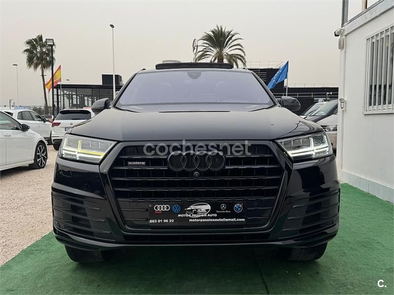 Usado Audi Q7 S-Line 218 CV (160 kW) 2016 Negro SUV