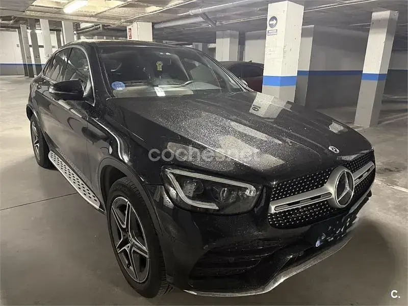 Usado Mercedes GLC300e 306 CV (225 kW) 2021 Negro SUV