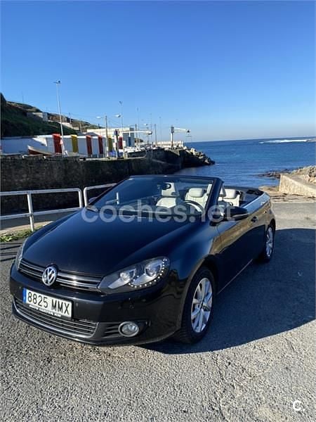 Usado VW Golf 160 CV (117 kW) 2011 Negro Descapotable