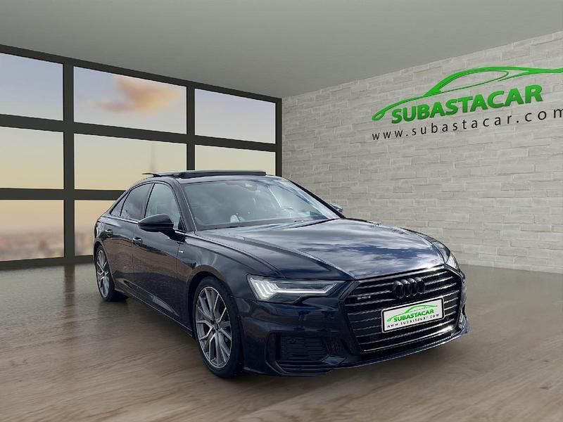 Usado Audi A6 S-Line 204 CV (150 kW) 2022 Azul metalizado Berlina