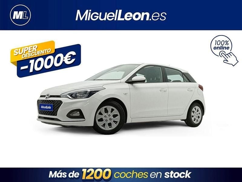 Blanco Usado 2021 Hyundai i20 | 11.985 € (Precio justo) - Imagen 1/4