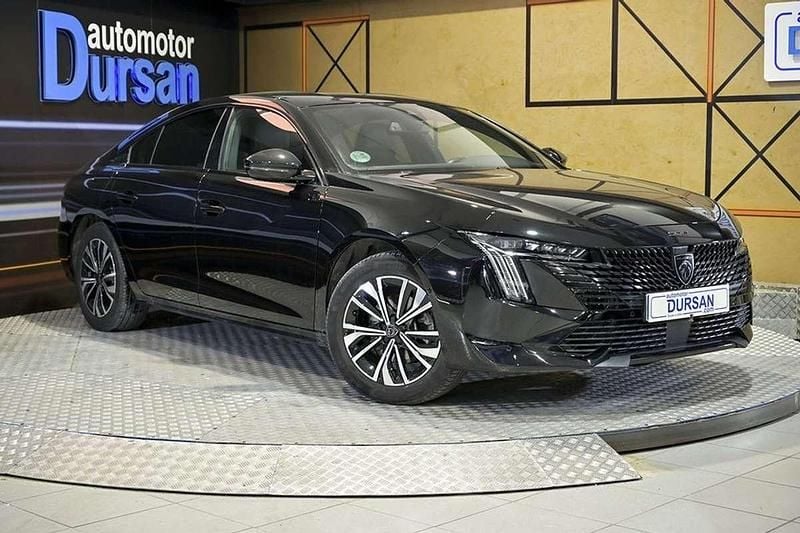 Usado Peugeot 508 Allure 131 CV (96 kW) 2023 Negro Berlina