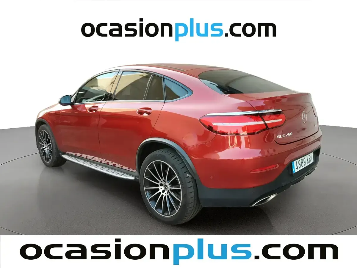 Usado Mercedes GLC250 211 CV (155 kW) 2018 Rojo SUV
