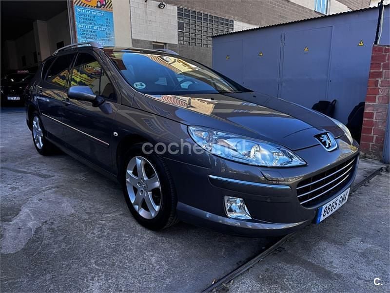 Usado Peugeot 407 Premium 136 CV (100 kW) 2009 Gris / plata Berlina