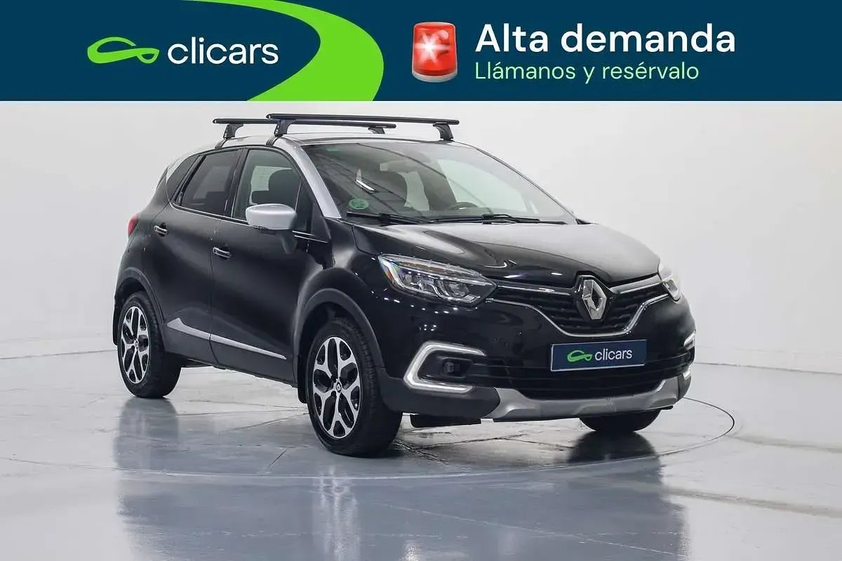 Usado Renault Captur Zen 90 CV (66 kW) 2018 Negro SUV