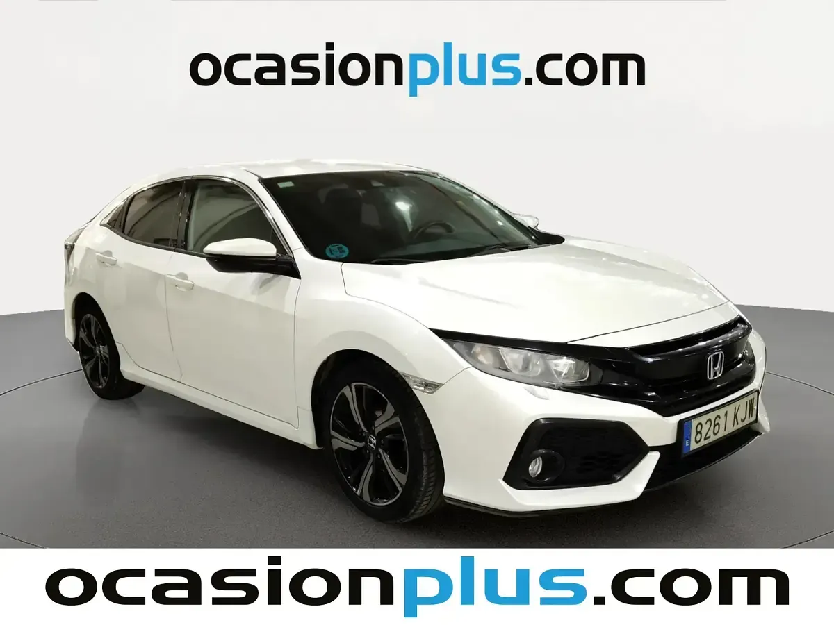 Usado Honda Civic Elegance 129 CV (94 kW) 2018 Blanco