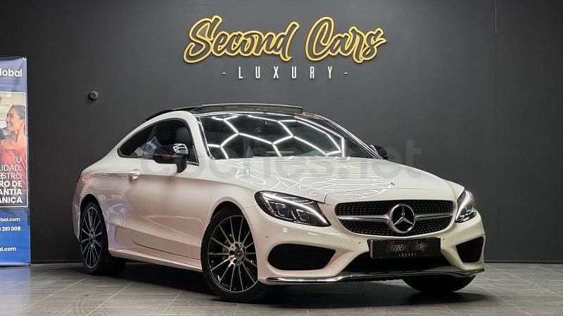 Usado Mercedes C220 170 CV (125 kW) 2017 Blanco Coupe