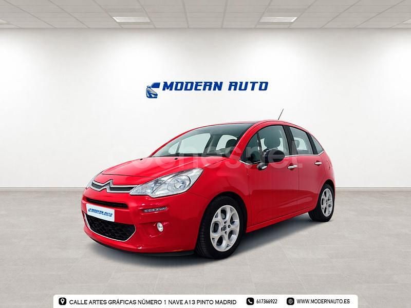 Usado Citroën C3 Live 82 CV (60 kW) 2016 Rojo Berlina