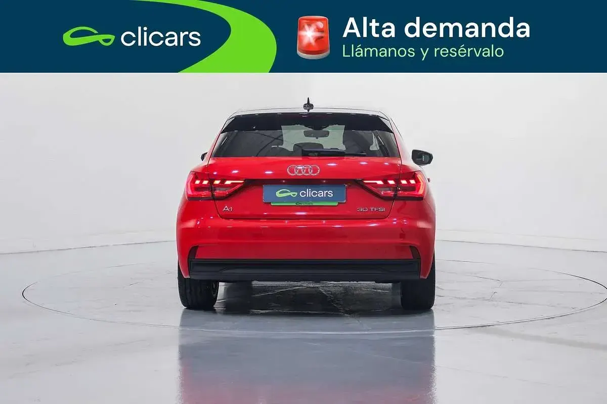 Usado Audi A1 Sportback Advanced 116 CV (85 kW) 2019 Rojo Utilitario