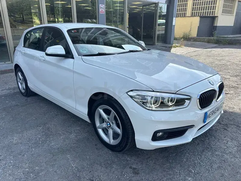 Usado BMW 116 Efficient Dynamics 116 CV (85 kW) 2016 Blanco Utilitario