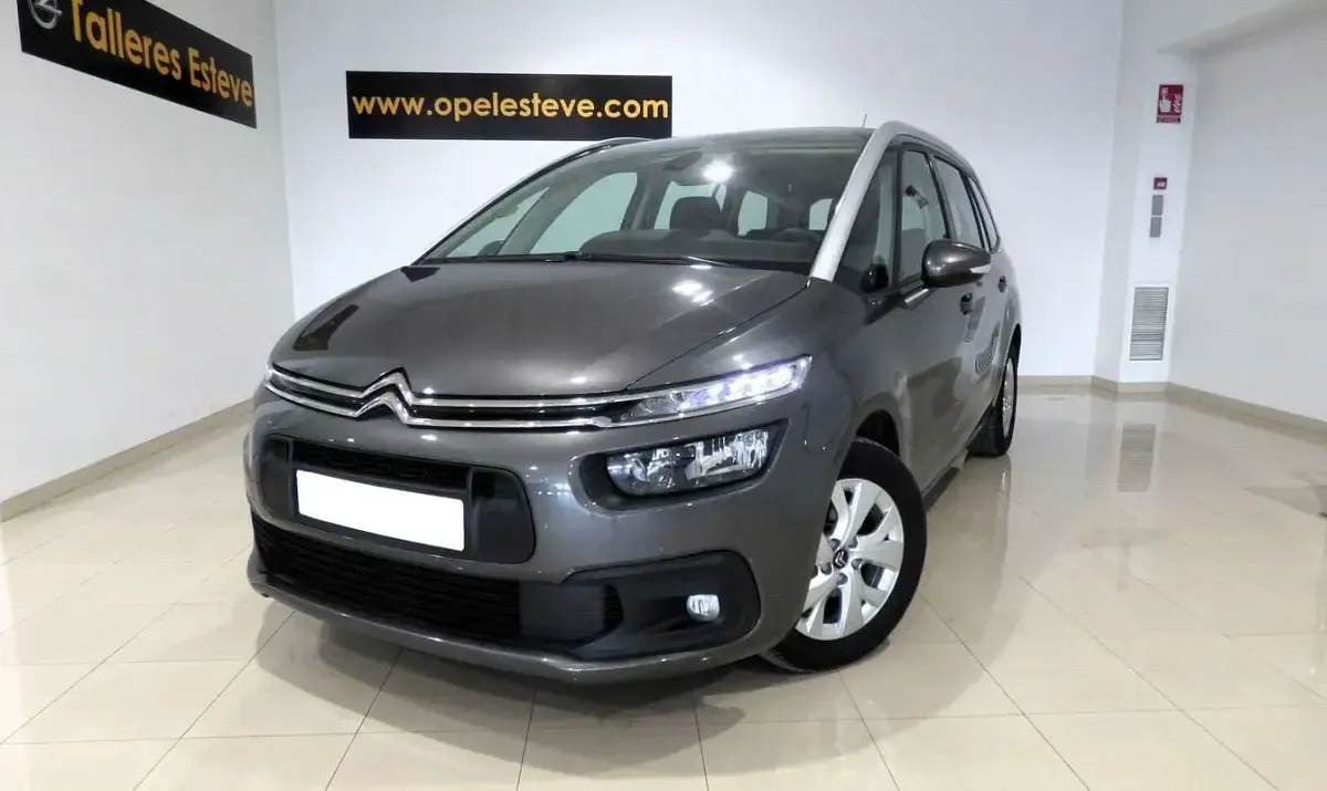 Usado Citroën C4 SpaceTourer Live 131 CV (96 kW) 2019 Gris Monovolumen