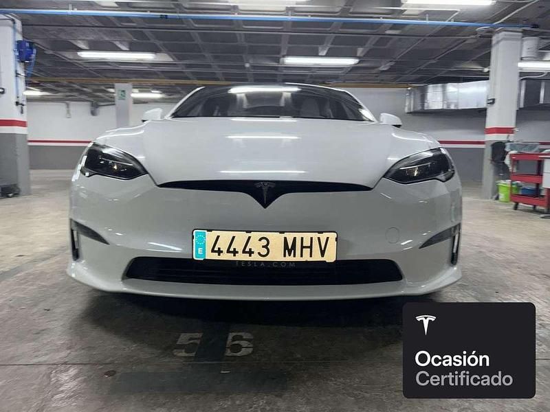 Usado Tesla Model S Plaid 550 kW (749 CV) 2023 Blanco Utilitario