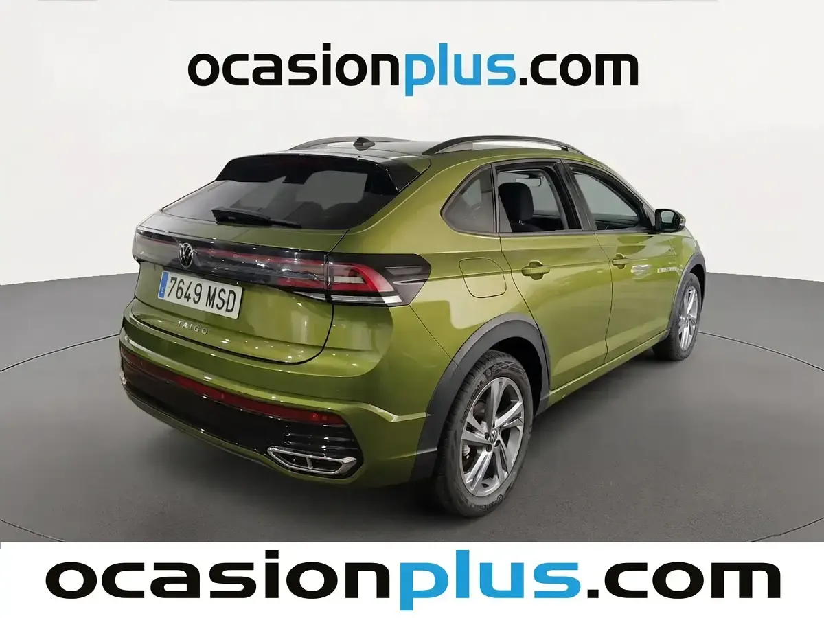 Usado VW Taigo R-line 115 CV (84 kW) 2024 Verde SUV