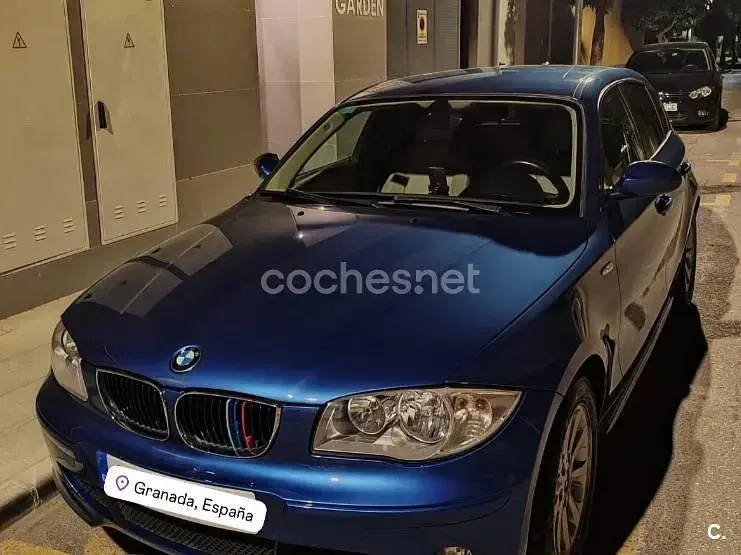 Usado BMW 116 115 CV (84 kW) 2006 Azul Utilitario