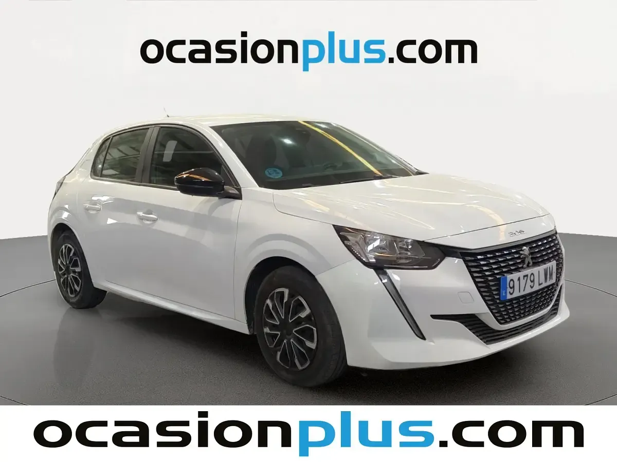 Usado Peugeot 208 Active 75 CV (55 kW) 2022 Blanco Utilitario