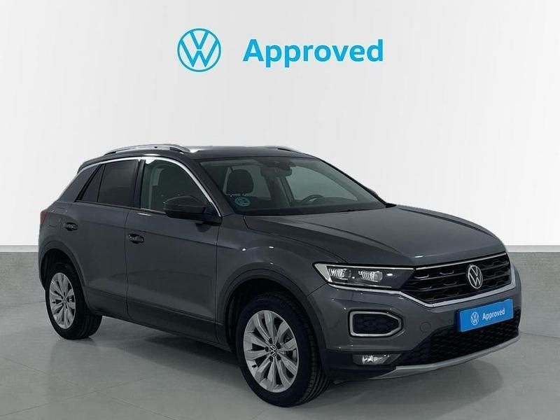 Gris Usado 2021 VW T-Roc Advance SUV | 20.700 € (Precio justo) - Imagen 1/4