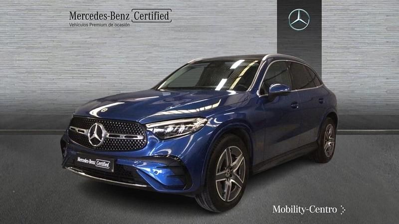 Usado Mercedes GLC220 AMG line 197 CV (144 kW) 2024 Spektral blue  metallic paint