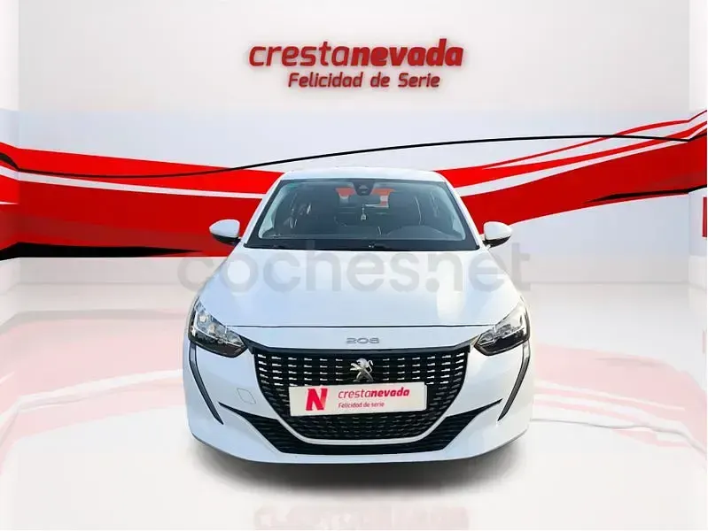 Begagnad Peugeot 208 Active 75 HK (55 kW) 2020 Vit Halvkombi