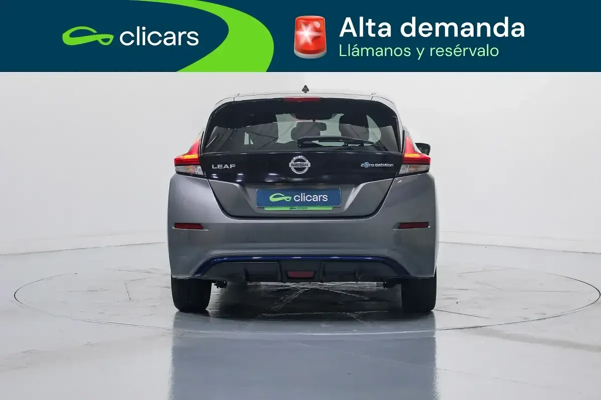 Usado Nissan Leaf Tekna 110 kW (150 CV) 2020 Gris Utilitario