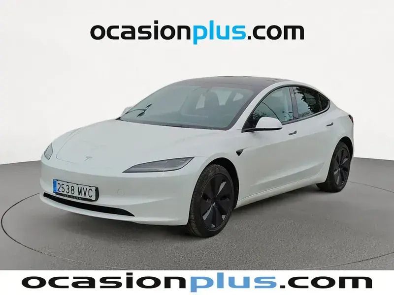 Blanco Usado 2024 Tesla Model 3 Berlina | 34.537 € (Un poco caro) - Imagen 1/4