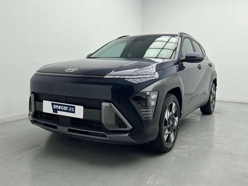 Azul Usado 2024 Hyundai Kona SUV | 23.939 € (Un poco caro) - Imagen 1/4