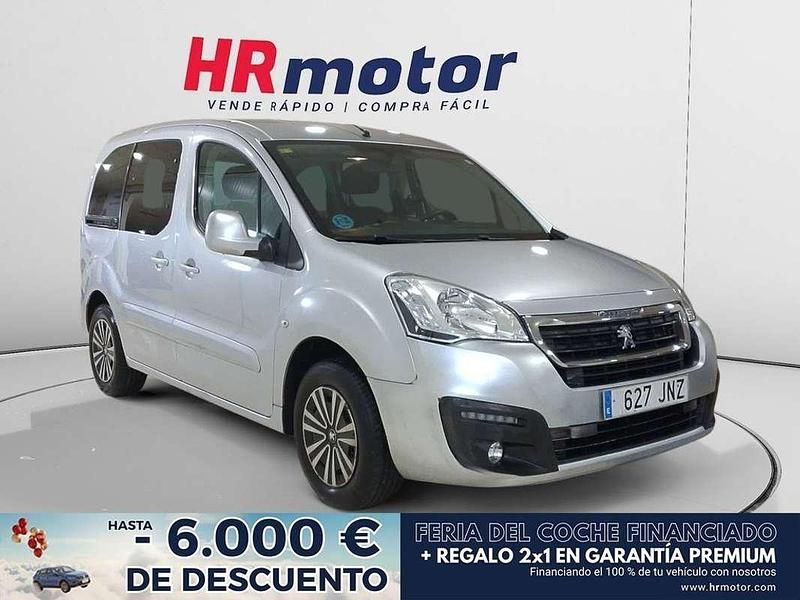 Gris Usado 2016 Peugeot Partner Active Monovolumen | 10.590 € (Buen precio) - Imagen 1/4