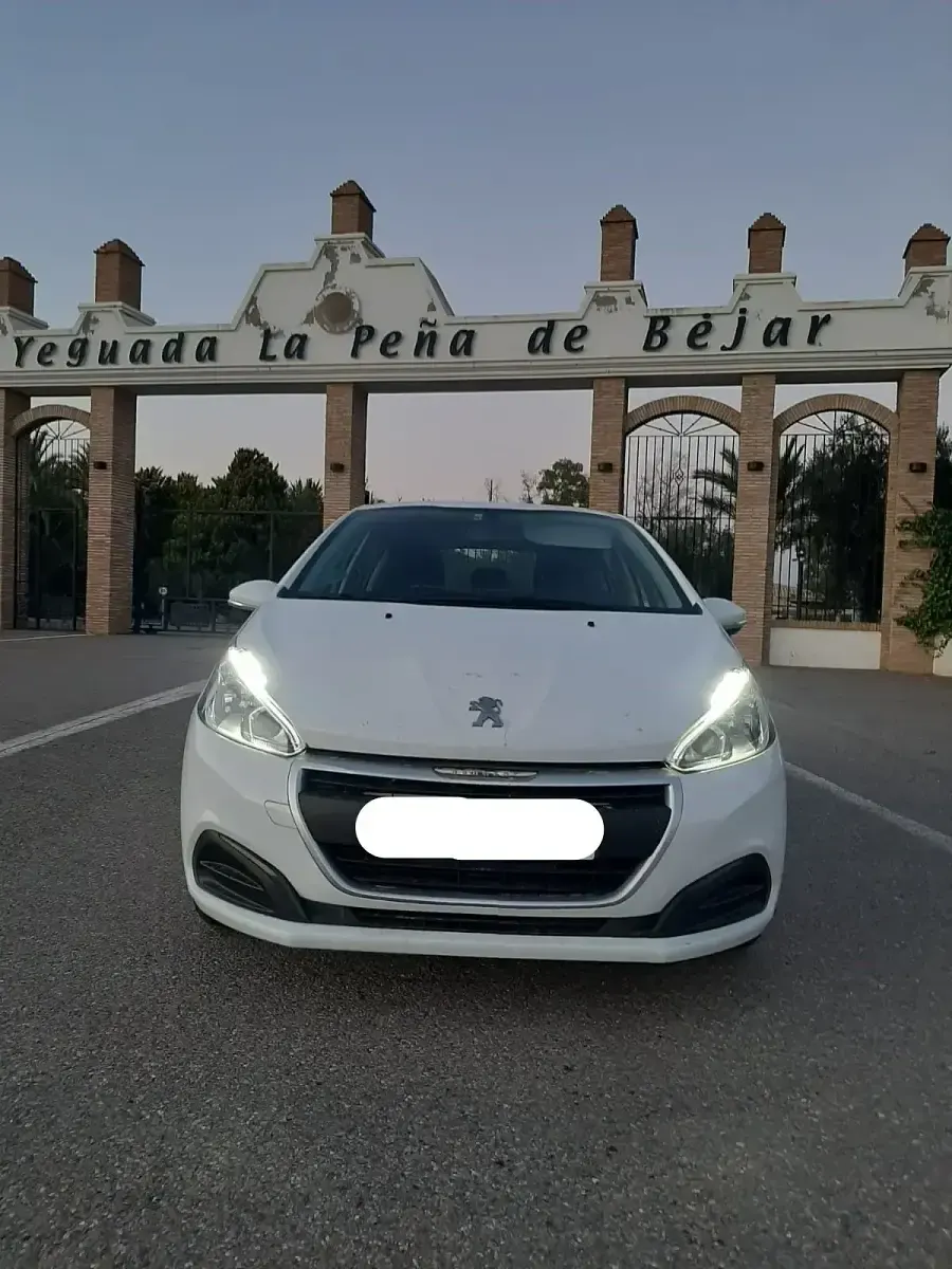 Usado Peugeot 208 Active 100 CV (73 kW) 2019 Blanco Utilitario