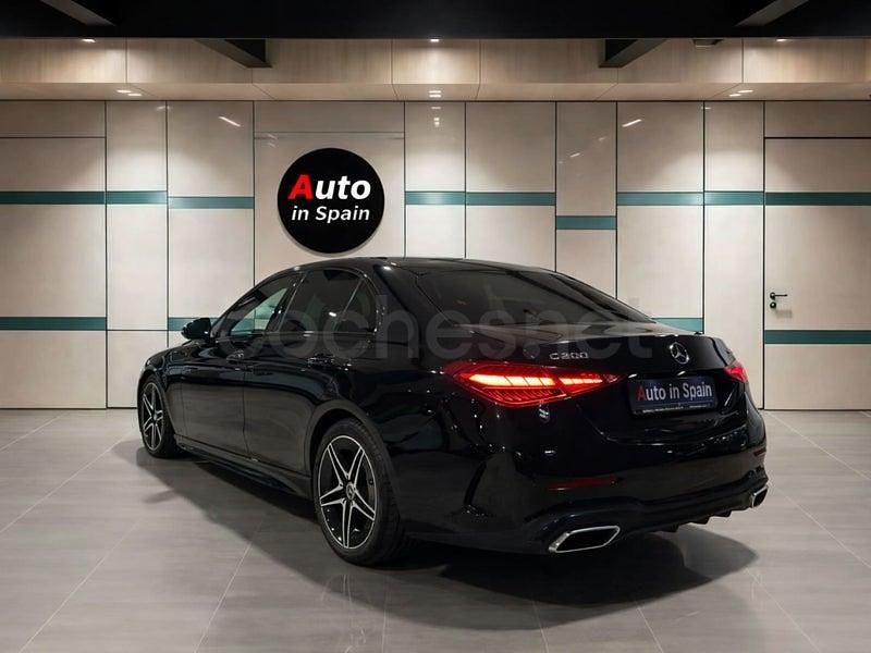 Usado Mercedes C200 204 CV (150 kW) 2022 Negro Berlina
