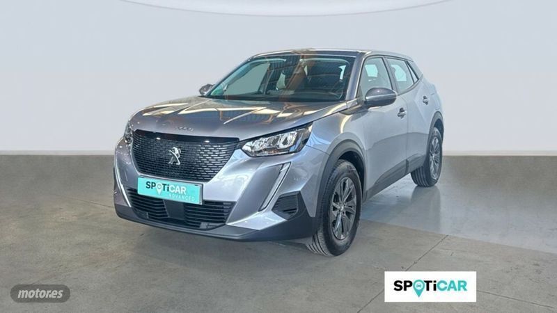 Gris Usado 2021 Peugeot 2008 Active SUV | 16.900 € (Precio justo) - Imagen 1/4