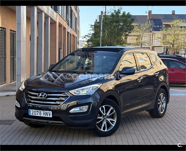 Usado Hyundai Santa Fe Style 197 CV (144 kW) 2013 Azul SUV