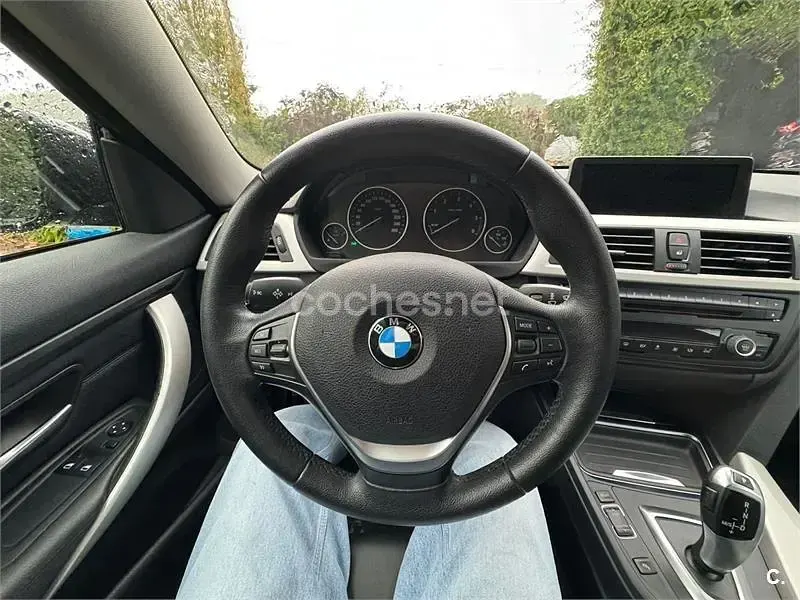 Usado BMW 420 Coupé Sport Line 190 CV (139 kW) 2014 Gris / plata Coupe