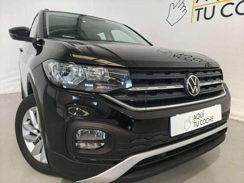 Negro Usado 2021 VW T-Cross Advance SUV | 16.500 € (Super precio) - Imagen 1/4