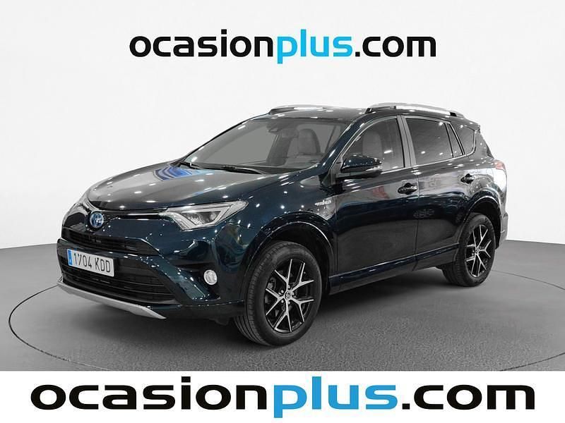 Azul Usado 2017 Toyota RAV4 Hybrid SUV | 23.990 € (Precio justo) - Imagen 1/4